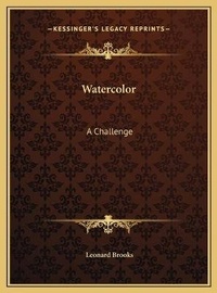 Enlarge image Cover: Watercolor - Kessinger Publishing