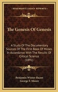 Cover: The Genesis Of Genesis - Kessinger Publishing