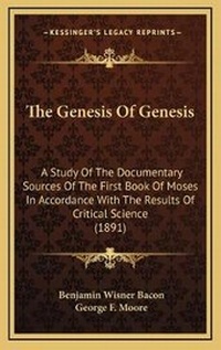 Enlarge image Cover: The Genesis Of Genesis - Kessinger Publishing