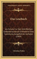Cover: Das Lesebuch - Kessinger Publishing
