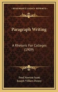 Enlarge image Cover: Paragraph Writing - Kessinger Publishing