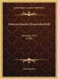 Cover: Osterreichische Moorzeitschrift - Kessinger Publishing