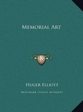 Cover: Memorial Art - Kessinger Publishing