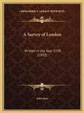 Cover: A Survey of London - Kessinger Publishing