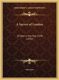 Enlarge image Cover: A Survey of London - Kessinger Publishing