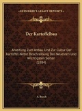 Cover: Der Kartoffelbau - Kessinger Publishing