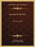 Cover: Records Of The Past - Kessinger Publishing