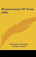 Cover: Measurements Of Twins (1905) - Kessinger Publishing