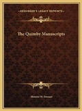 Cover: The Quimby Manuscripts - Kessinger Publishing