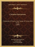 Cover: Carmina Sanctorum - Kessinger Publishing