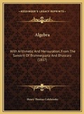 Cover: Algebra - Kessinger Publishing