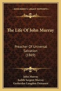 Cover: The Life Of John Murray - Kessinger Publishing