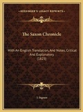 Cover: The Saxon Chronicle - Kessinger Publishing