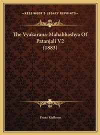 Abbildung von: The Vyakarana-Mahabhashya Of Patanjali V2 (1883) - Kessinger Publishing
