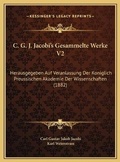Cover: C. G. J. Jacobi's Gesammelte Werke V2 - Kessinger Publishing