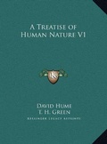 Cover: A Treatise of Human Nature V1 - Kessinger Publishing