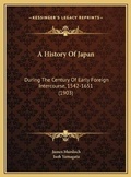 Cover: A History Of Japan - Kessinger Publishing