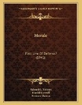 Cover: Morale - Kessinger Publishing