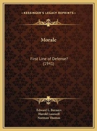 Enlarge image Cover: Morale - Kessinger Publishing