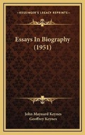 Cover: Essays In Biography (1951) - Kessinger Publishing