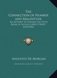 Abbildung von: The Connection of Number and Magnitude - Kessinger Publishing