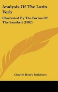Cover: Analysis of the Latin Verb - Kessinger Publishing