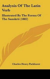 Enlarge image Cover: Analysis of the Latin Verb - Kessinger Publishing
