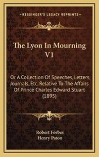 Enlarge image Cover: The Lyon In Mourning V1 - Kessinger Publishing