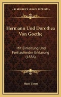 Cover: Hermann Und Dorothea Von Goethe - Kessinger Publishing