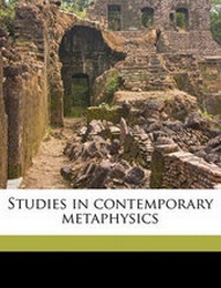 Enlarge image Cover: Studies in Contemporary Metaphysics - Nabu Press