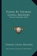 Cover: Poems By Thomas Lovell Beddoes - Kessinger Publishing