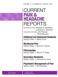 Abbildung von: Current Pain and Headache Reports - Springer