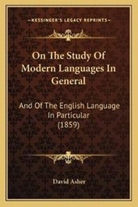 Enlarge image Cover: On The Study Of Modern Languages In General - Kessinger Publishing