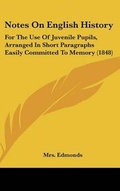 Cover: Notes on English History - Kessinger Publishing