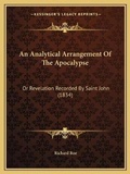 Cover: An Analytical Arrangement Of The Apocalypse - Kessinger Publishing