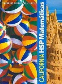 Enlarge image Cover: California HSP Matematicas, Grade K - Harcourt School Publishers
