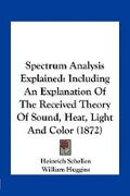Cover: Spectrum Analysis Explained - Kessinger Publishing