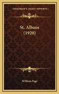 Cover: St. Albans (1920) - Kessinger Publishing