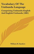 Cover: Vocabulary of the Umbundu Language - Kessinger Publishing