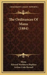 Enlarge image Cover: The Ordinances Of Manu (1884) - Kessinger Publishing