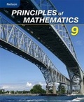 Cover: Nelson Principles of Mathematics 9 - Nelson Canada