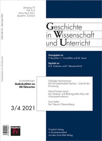 Abbildung von: Geschichte in Wissenschaft und Unterricht - Friedrich Verlag