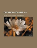 Cover: Decision Volume 1-2 - Rarebooksclub.com