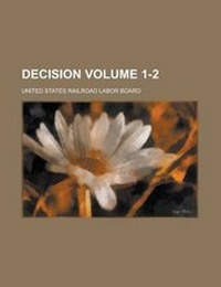 Enlarge image Cover: Decision Volume 1-2 - Rarebooksclub.com