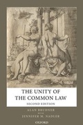 Bild: The Unity of the Common Law - Oxford University Press
