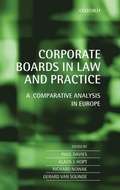 Cover: Corporate Boards in Law and Practice - Oxford University Press