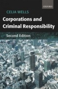 Abbildung von: Corporations and Criminal Responsibility - OUP Oxford