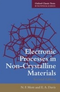 Abbildung von: Electronic Processes in Non-Crystalline Materials - OUP eBook