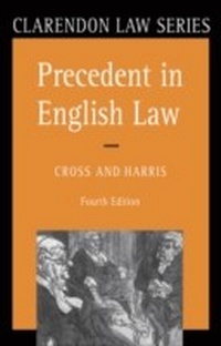 Enlarge image Cover: Precedent in English Law - Clarendon Press