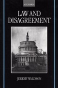 Cover: Law and Disagreement - Clarendon Press